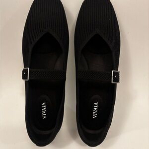 VIVAIA Black Mary Jane Flats